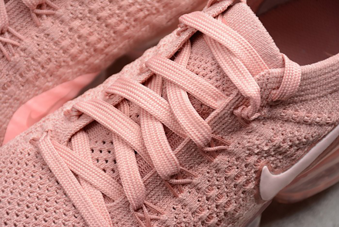 nike air vapormax flyknit 2 "rust pink" womens 942843-600
