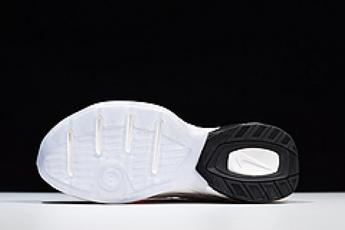 off-white x nike m2k tekno white, black & team orange a03108 058