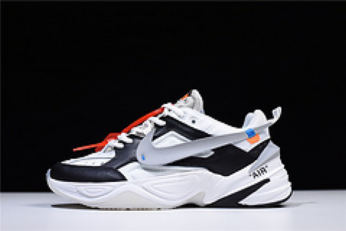 off-white x nike m2k tekno black ,white a03108 062