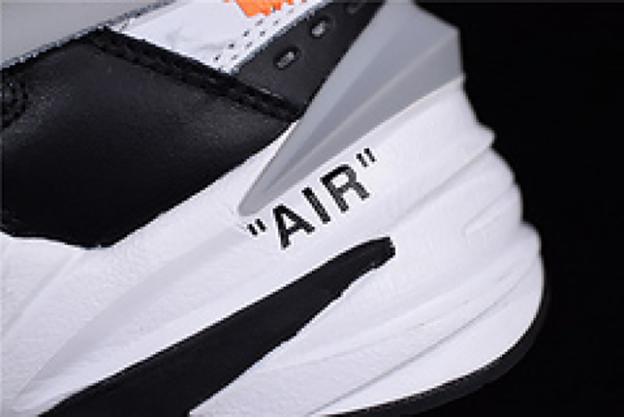 off-white x nike m2k tekno black ,white a03108 062