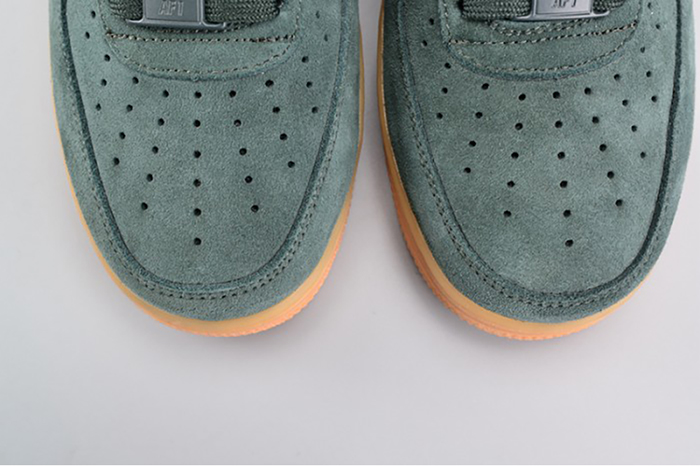 nike air force 1 ´07 lv8 suede  outdoor green brand mens aa1117-300