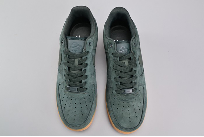nike air force 1 ´07 lv8 suede  outdoor green brand mens aa1117-300
