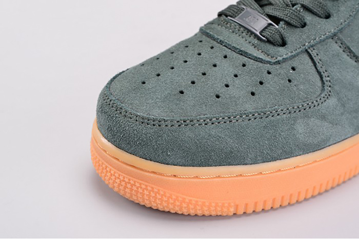 nike air force 1 ´07 lv8 suede  outdoor green brand mens aa1117-300