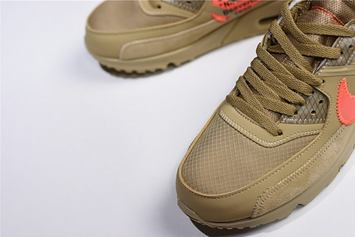 off-white nike air max 90 desert ore aa7293-200