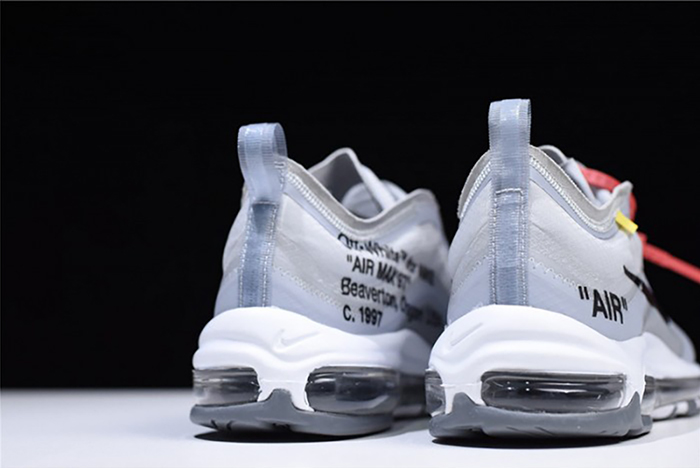 off white nike shoes nike air max 97 grey aj4585-002