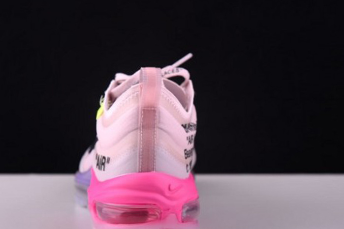 off-white nike air max 97 rose aj4585-300