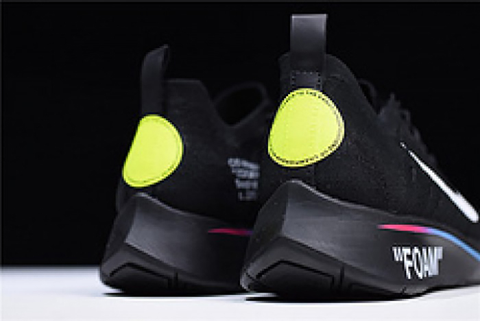 nike x off-white zoom fly mercurial flyknit black mens ao2115-001