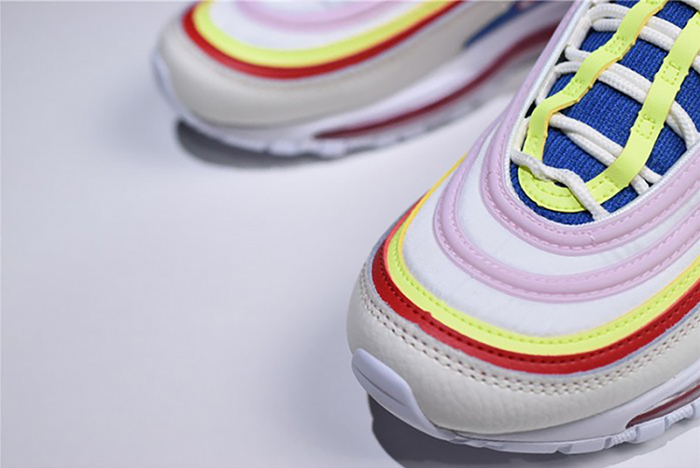 nike air max 97 se "corduroy" sail/volt glow/arctic pink womens aq4137-101
