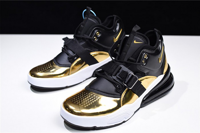 nike air force 270 gold standard at5752-700