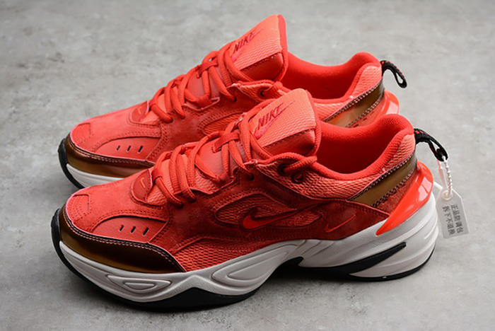 nike m2k tekno red suede av7030-600