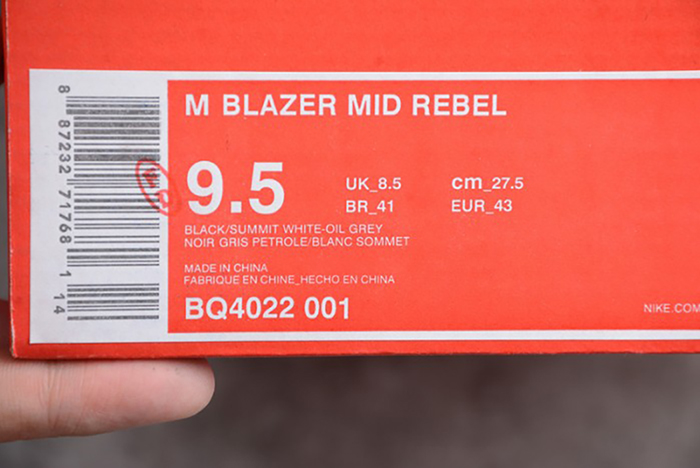 nike blazer mid rebel bq4022-001