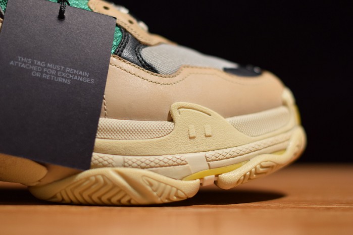 Ba*len*cia*ga triple s w06e1-1000 beige/green-yellow