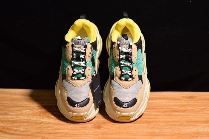 Ba*len*cia*ga triple s w06e1-1000 beige/green-yellow