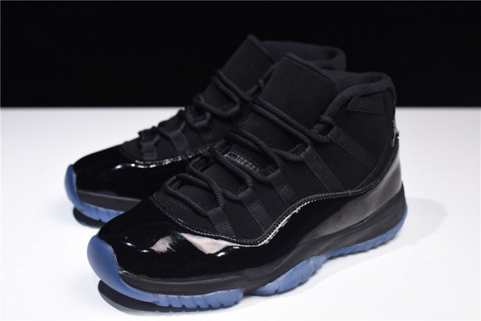 air jordan 11 "cap and gown" black  378037-005