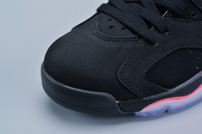 air jordan 6 retro "infrared 2014" black mens 384664-023