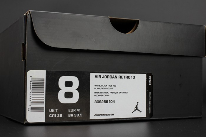 air jordan 13 "he got game"  white/black-true red mens 414571-104