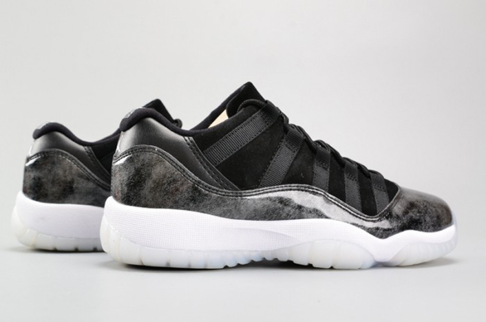 air jordan 11 retro low bg (gs) "baron"  womens  528896-010