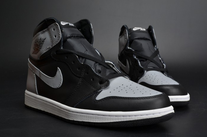 air jordan 1 retro high og "shadow" black mens 555088-014