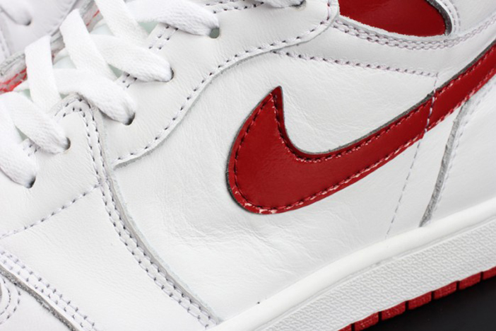 air jordan 1 retro high og "metallic red" mens 555088-103
