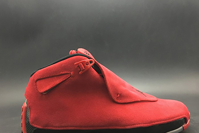 air jordan 18 retro "red suede" - air jordan - aa2494-601
