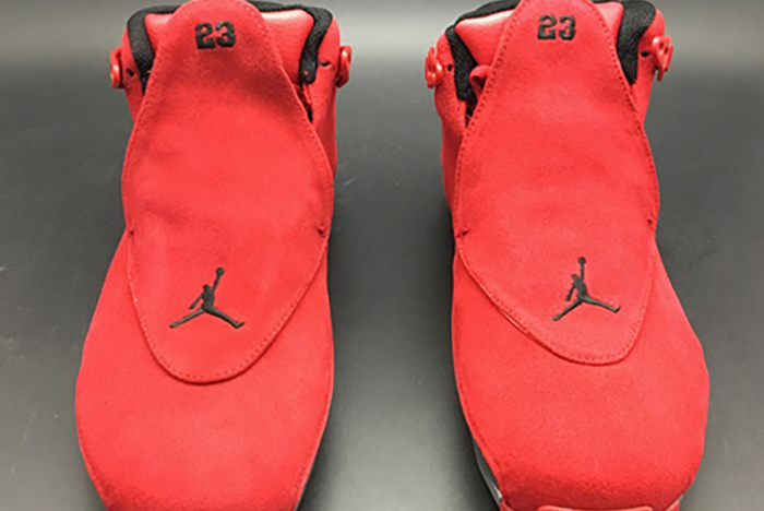 air jordan 18 retro "red suede" - air jordan - aa2494-601