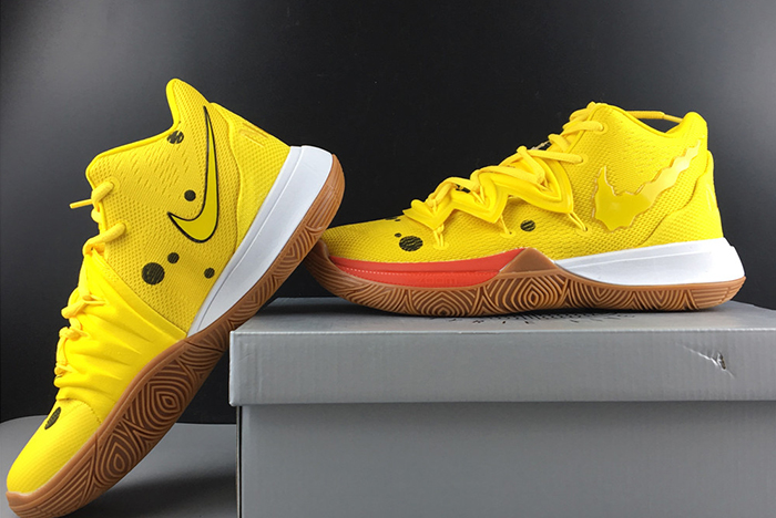 nike kyrie 5 spongebob squarepants ao2919-700