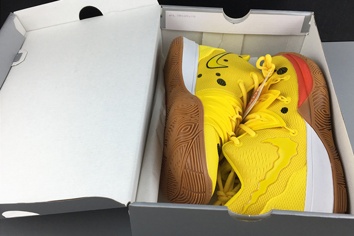 nike kyrie 5 spongebob squarepants ao2919-700