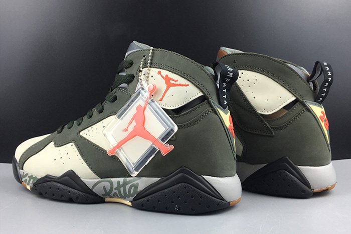 patta air jordan 7 icicle at3375-100