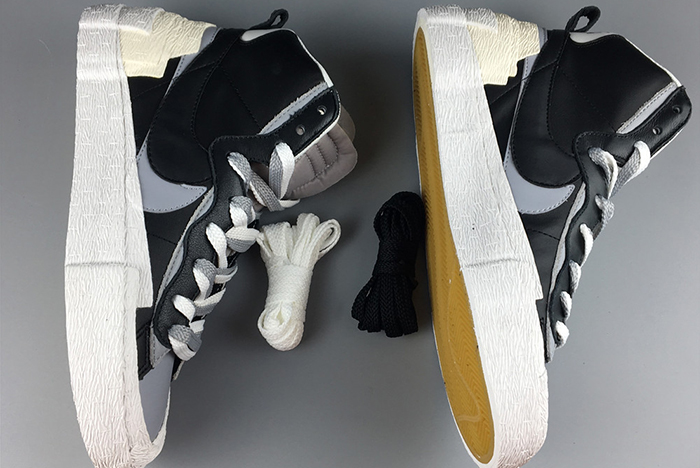 nike blazer high sacai white-grey - bv0072-002