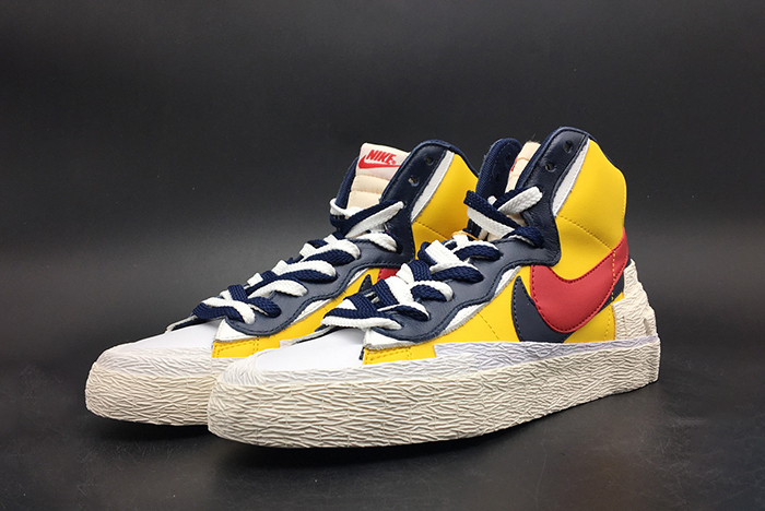 nike blazer high sacai snow beach - bv0072-700