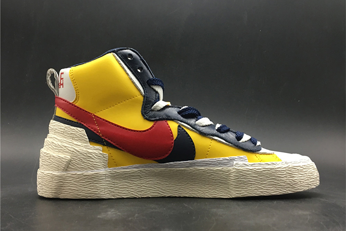 nike blazer high sacai snow beach - bv0072-700