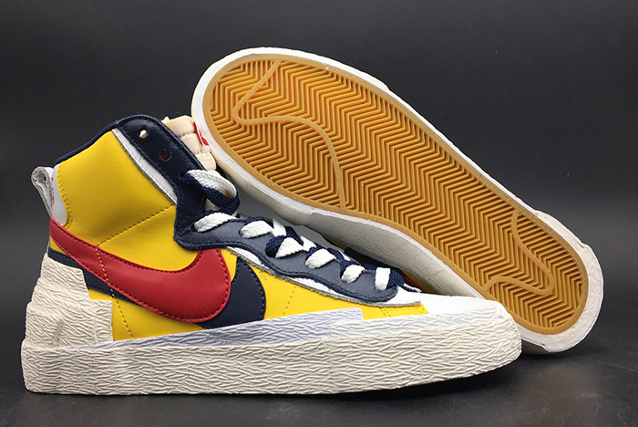 nike blazer high sacai snow beach - bv0072-700