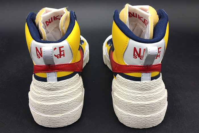 nike blazer high sacai snow beach - bv0072-700