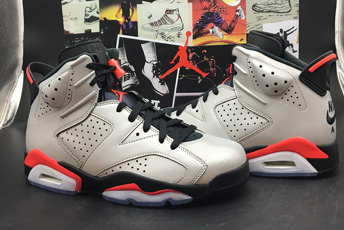 jordan 6 retro reflective infrared - ci4072-001