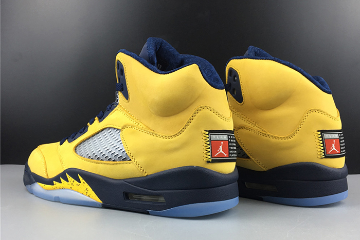 jordan 5 retro michigan (2019) - cq9541-704