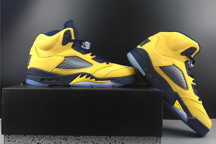 jordan 5 retro michigan (2019) - cq9541-704